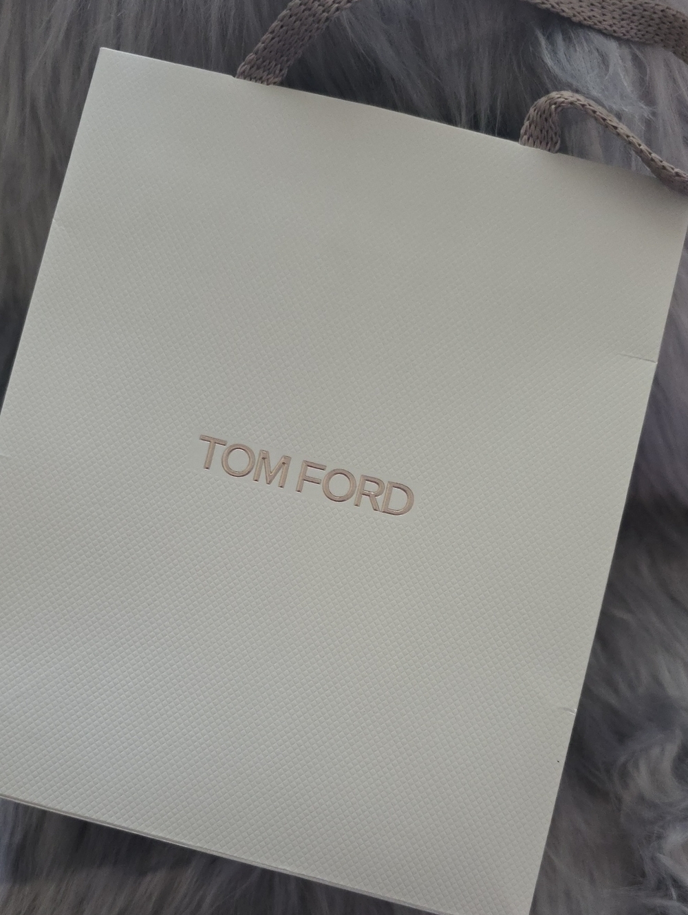 Tom Ford Empty Paper Shopping Bag Small
